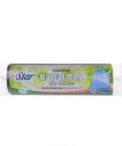 Starplus Çöp Torbası Endüstriyel Battal Boy Siyah 300gr 75x90