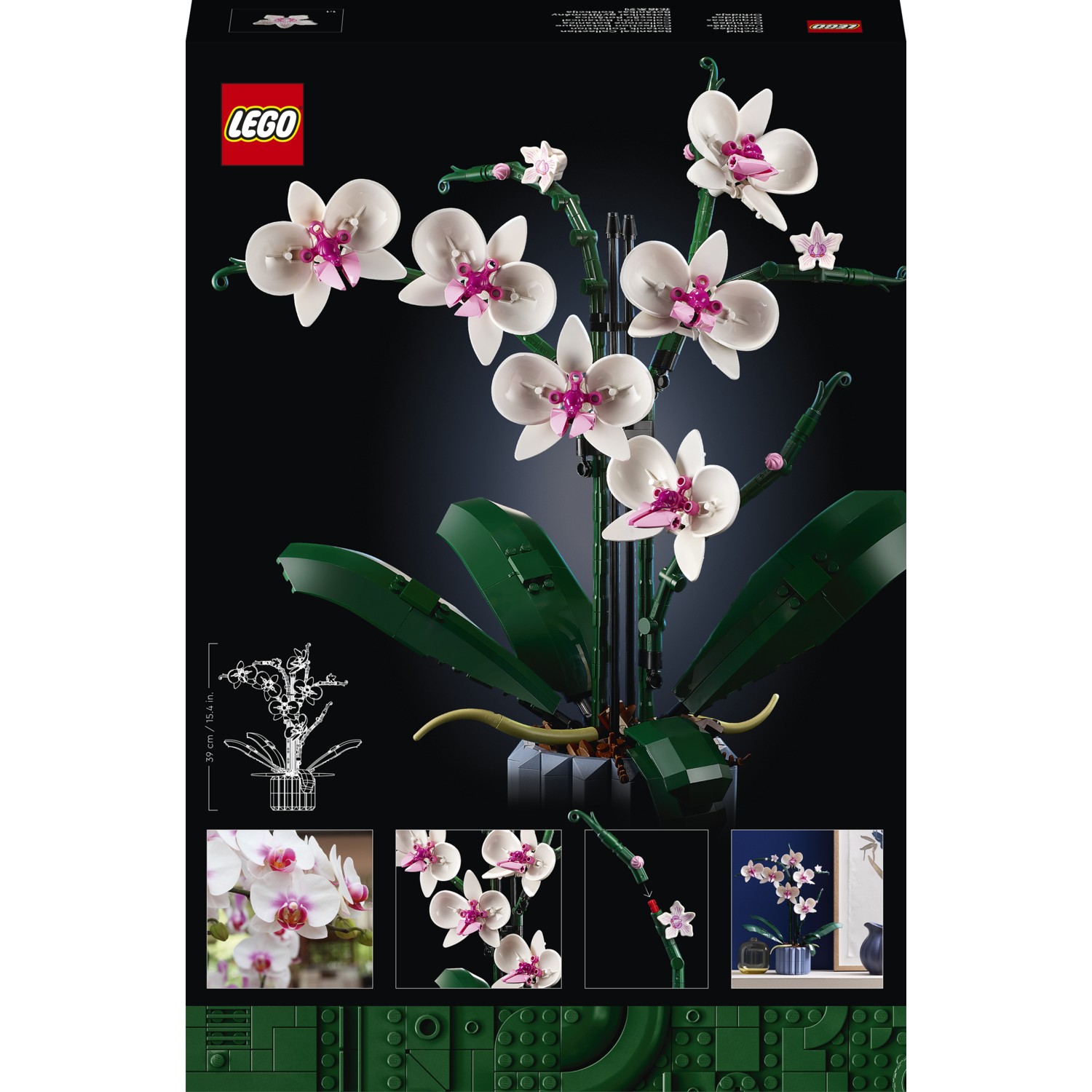 LEGO® ICONS Orkide 10311 - Yetişkinler Için Dekoratif Bitki Yapım Seti ...