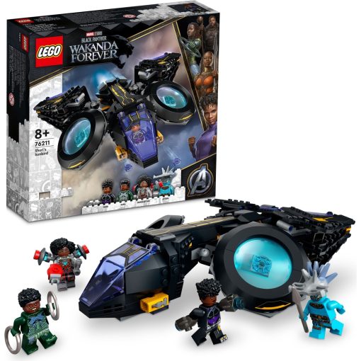 LEGO® Marvel Shuri'nin Güneş Kuşu 76211 - 8 Yaş ve Üzeri Çocuklar için Black Panther Gemisinin Oyuncak Yapım Seti (355 Parça)