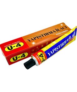 U-4 Extra Formül Yapıştırıcı 40 gr Yapıştırma İlacı Kösele Lastik Kumaş Porselen Bakalit Mobilya Yapıştırıcısı