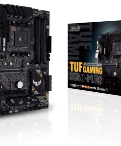 Asus Tuf Gaming B550-Plus Anakart AMD B550 Am4 DDR4 4400 DP Hdmı Çift M2 Usb3.2 ARgb 2.5Gbit Lan ATX Pcıe 4.0 ecc ram desteği