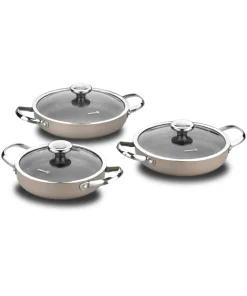 Korkmaz Zeta 6 Parça Bej Omlet Set A3156