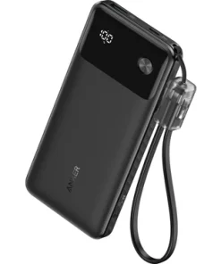 Anker Powercore 10000 mAh - 10K Taşınabilir Hızlı Şarj Cihazı - USB C Kablolu - 22