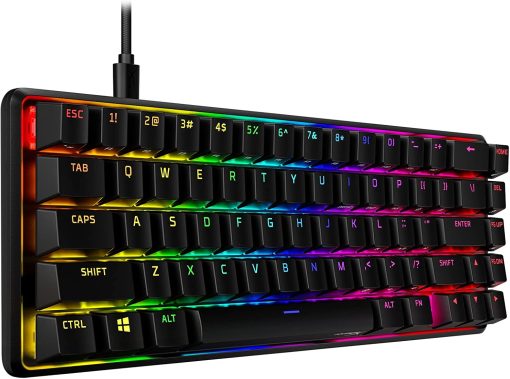 HyperX Alloy Origins 65 Aqua PBT US Klavye Oyuncu Klavyesi