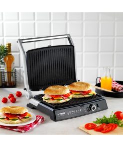 Schafer Concept Grill Tost Makinesi 6 Dilim Siyah 2000 W